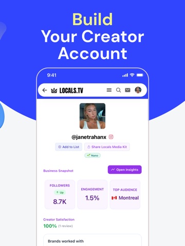 Locals.tv iPad screenshot