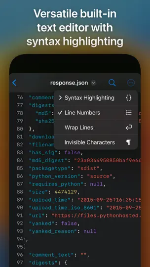 Captura de pantalla de Juno en iPhone 6