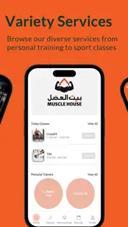 muscle house iphone screenshot 2