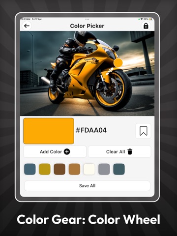 Color Grab (color detection) iPad screenshot