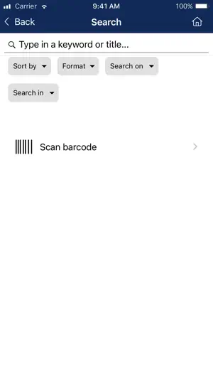 City of Perth Library screenshot 2