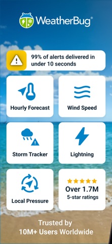 WeatherBug: Weather Forecast screenshot 1
