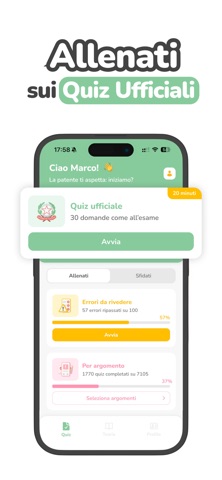 Patente Facile: Quiz 2026 iPhone screenshot 2