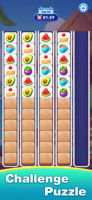 Tile Sort: Puzzle Game screenshot 4