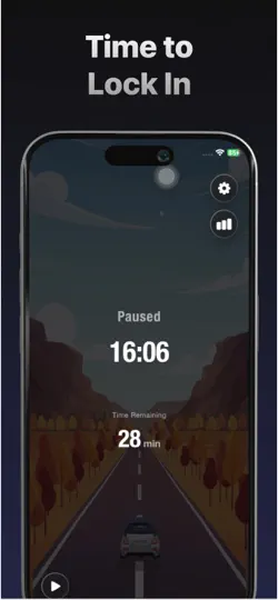 Focus Ride - Deepfocus Timer iPhone Ekran Görüntüsü 4
