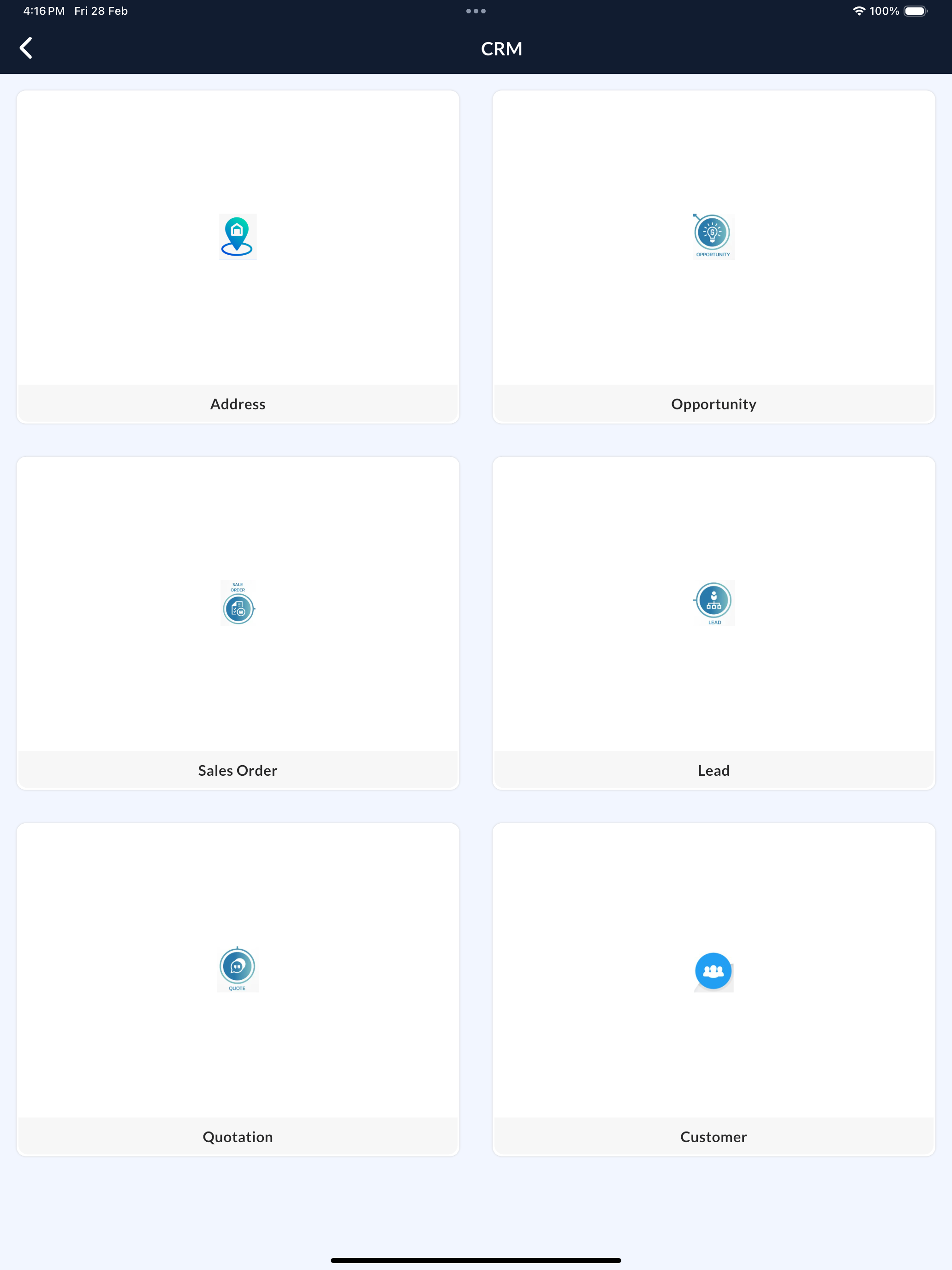 FOXERP CRM screenshot 8