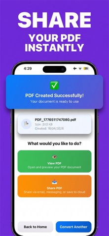 JPG转PDF：照片转换器 screenshot