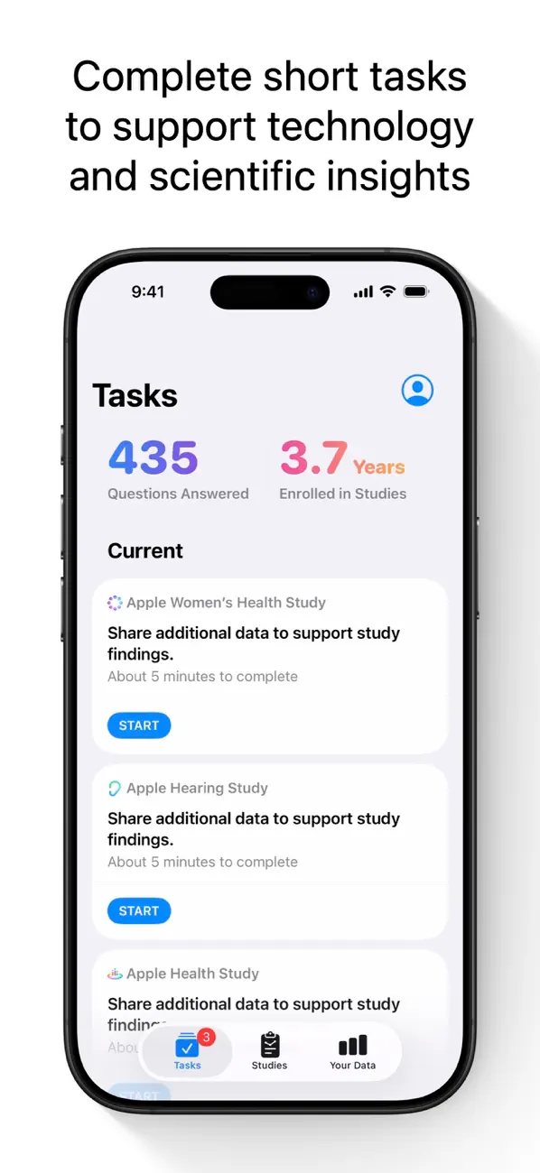 #3. Apple Research (iOS) 由: Apple