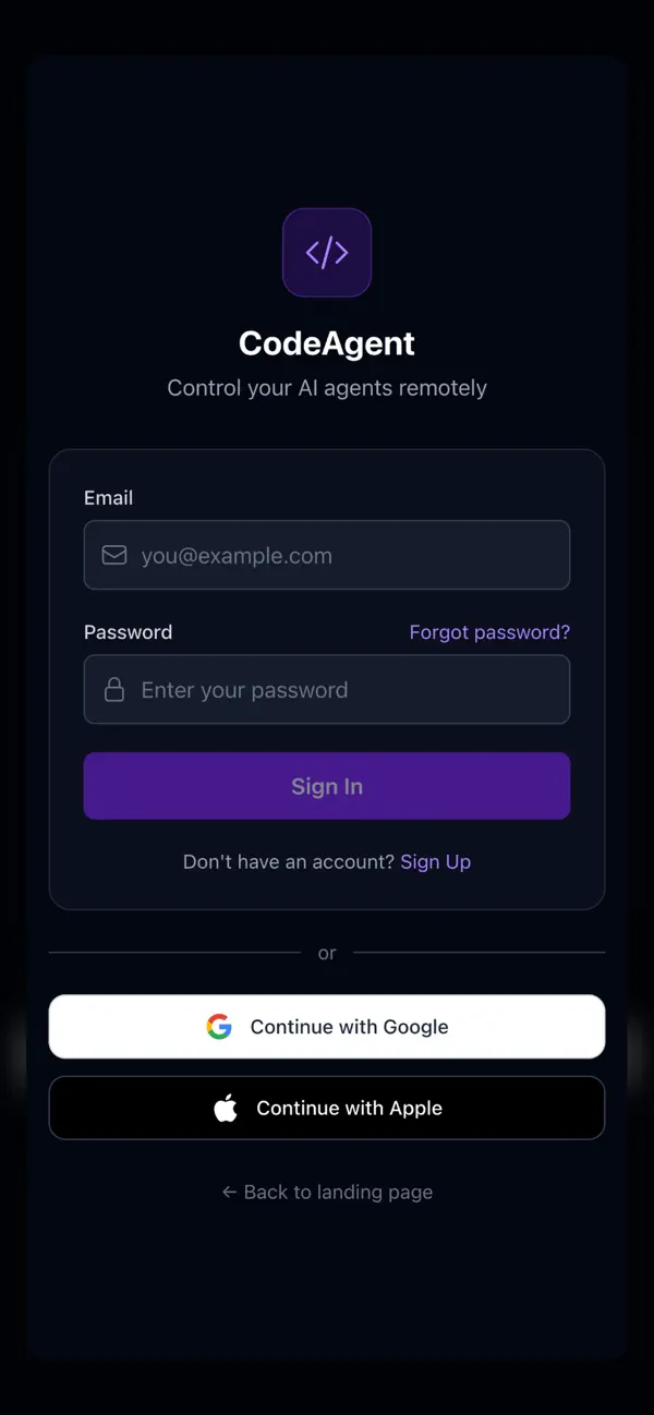 #3. CodeAgentMobile (iOS) De: Edgar Durand