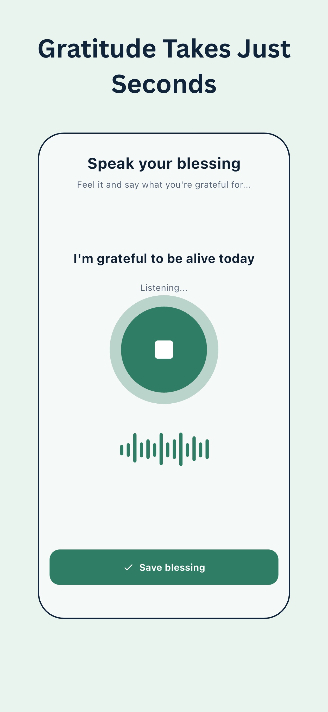 Screenshot 2 of BlessCount: Gratitude Journal