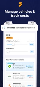 Fuel prices uk screenshot