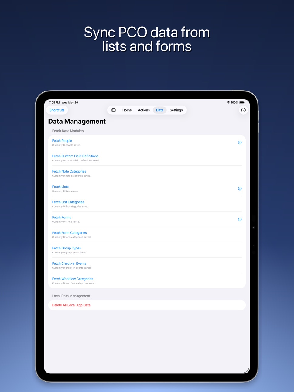 iPad screenshot