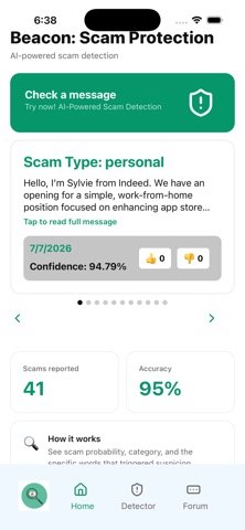 Beacon: Scam Protection Screenshot 1 of 4