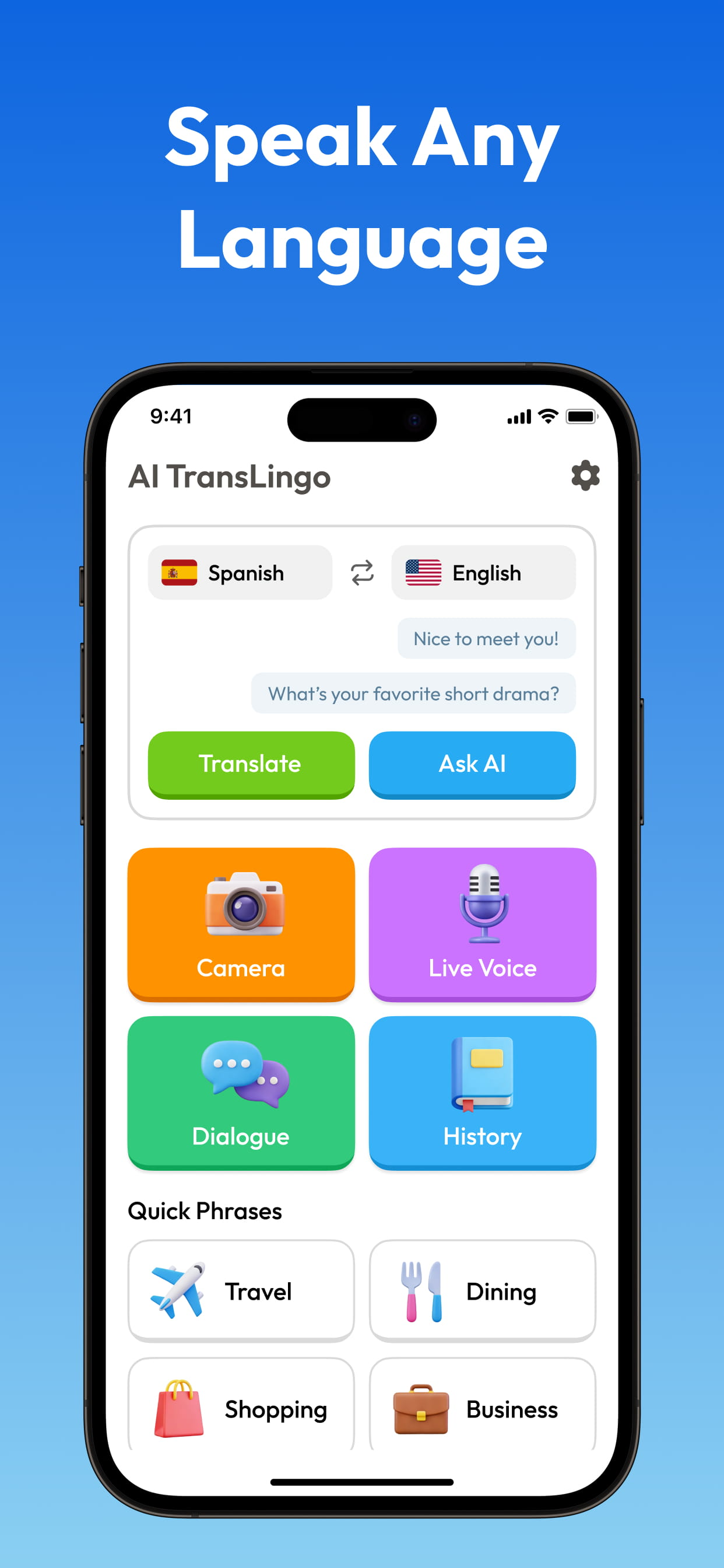 Live Talk Translator