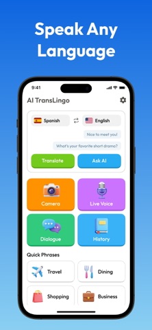 Live Talk Translator Screenshot 1 of 5