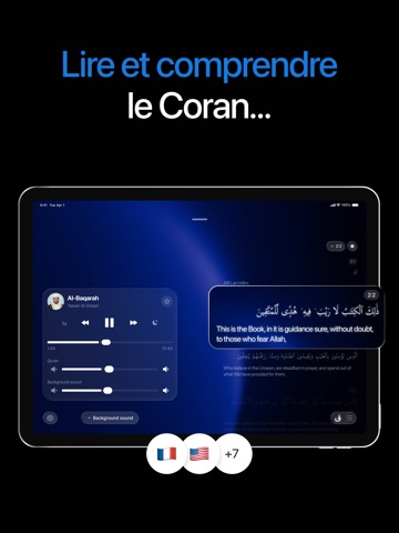 Quranify: Pray, Coran en Audio iPad screenshot 3