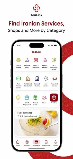 TeaLink — Persian Hub screenshot 1