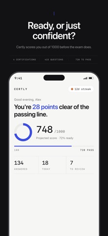 Certly: AI Certification Prep Screenshot 1 of 6