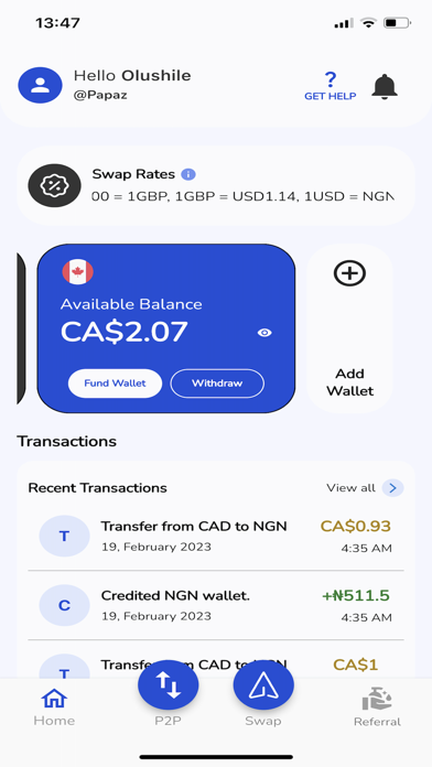 FM Exchange Screenshot