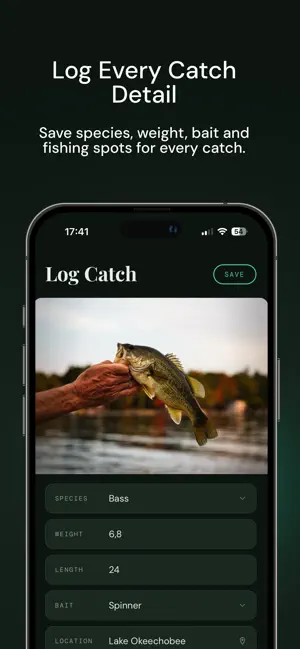 MyFishLog — Fishing Journal screenshot 2