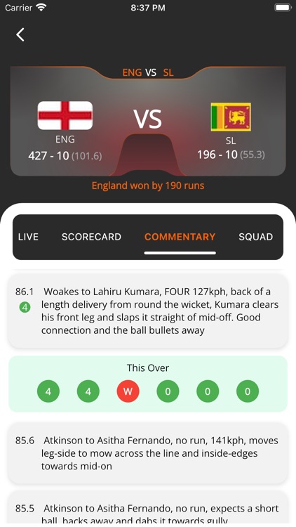 Smart Cricx - Live Score screenshot-5