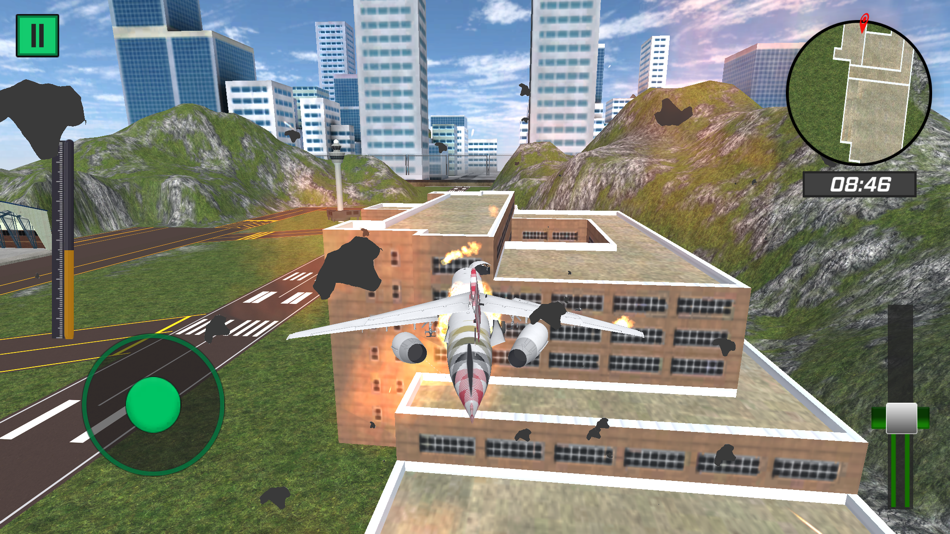 #2. Plane Simulator Crash Landing (iOS) Podle: Mohsin Usman