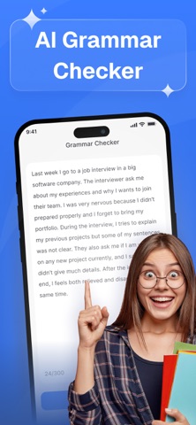 AI Grammar Check: Corrector iPhone screenshot