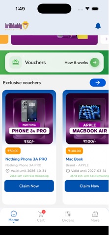 Brilldaddy Online Shopping screenshot