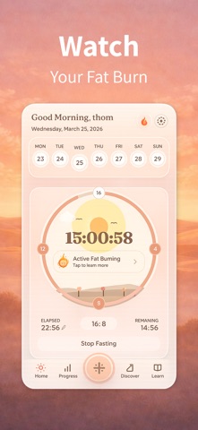 GutRise - Intermittent Fasting iPhone screenshot