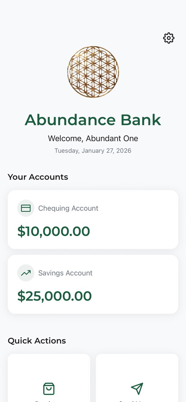 Abundance Bank screenshot 3