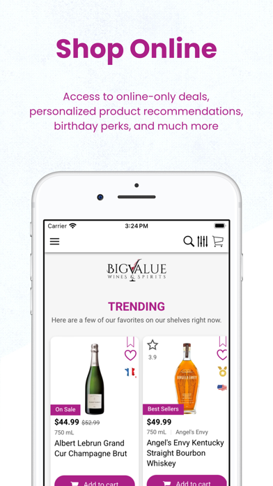 Big Value Wines and Spirits Screenshot