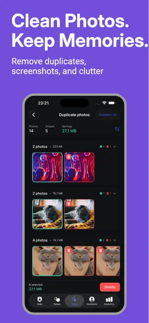 Storage Cleaner: Magic Swipe screenshot 2