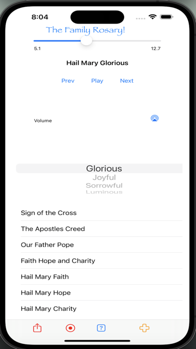 Family Rosary Screenshot