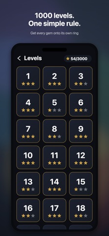 Orbit Sort: Gem Ring Puzzle Screenshot 2 of 6