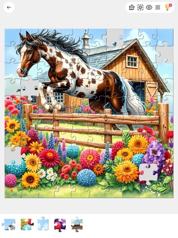 Pop Jigsaw - Jigsaw Puzzles iPad screenshot