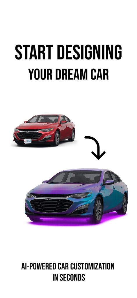 AI Car Designer - AutoMod - Graphics & Design App | MWM