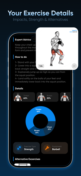 Workout - AI Personal Trainer Screenshot 3 of 7