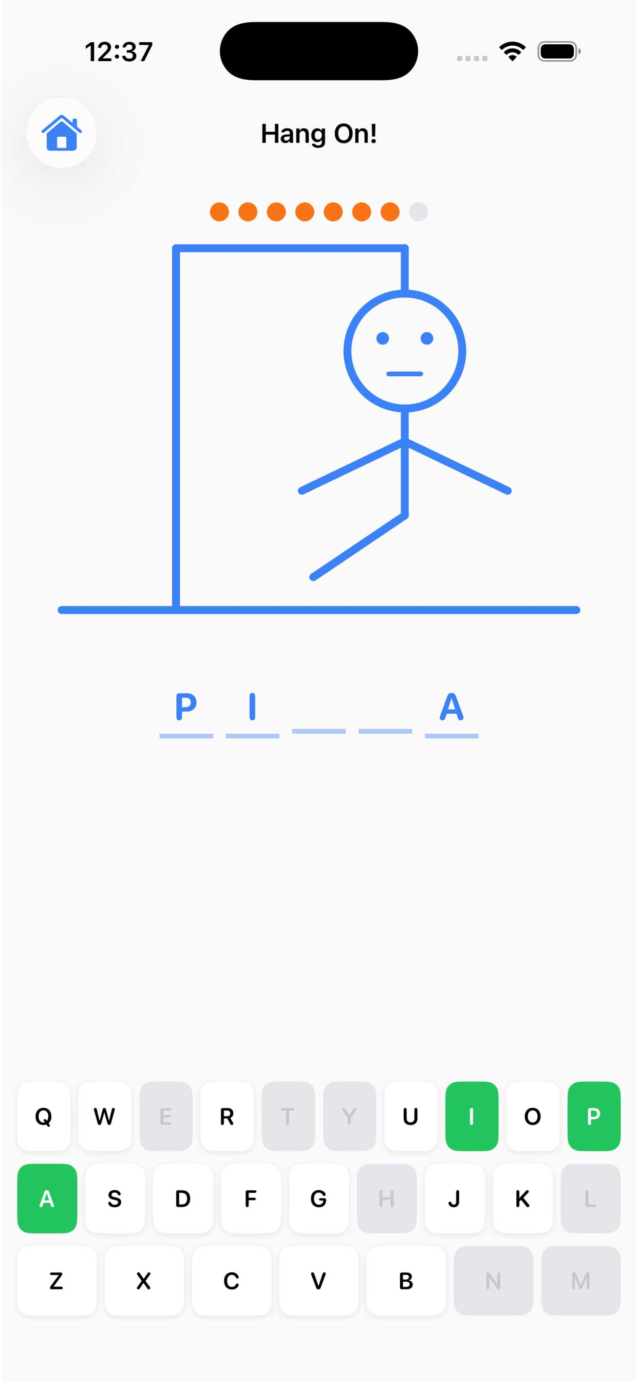 Hang On! Hangman Word Game screenshot 3