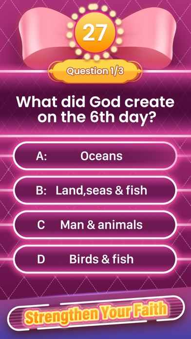 Bible Trivia Go - Quiz Game Screenshot