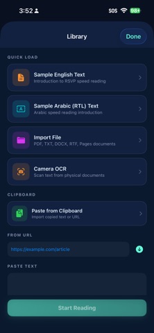 FlowSpeedReader Screenshot 6 of 10