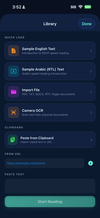 FlowSpeedReader Screenshot 6 of 10