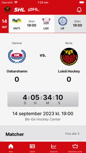 Luleå Hockey screenshot 1