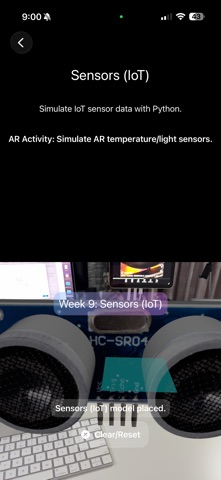 EGK Python AR screenshot