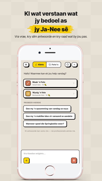 Koedoe iPhone screenshot 1