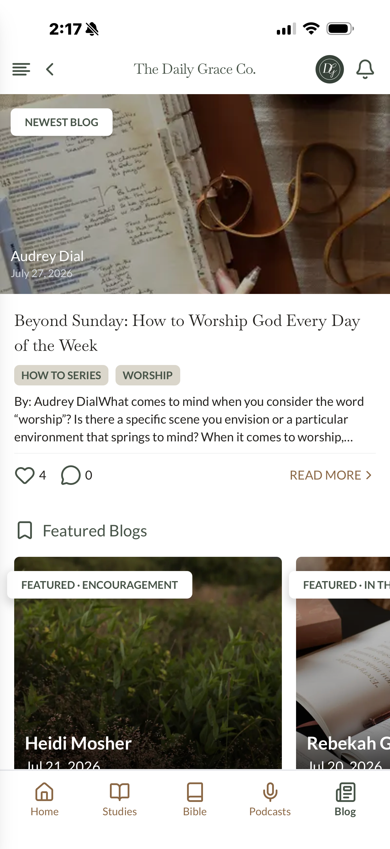 The Daily Grace Co. screenshot 2