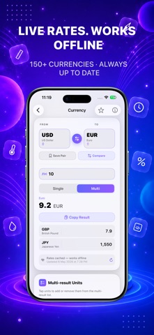 Unit Converter : All-In-One iPhone screenshot
