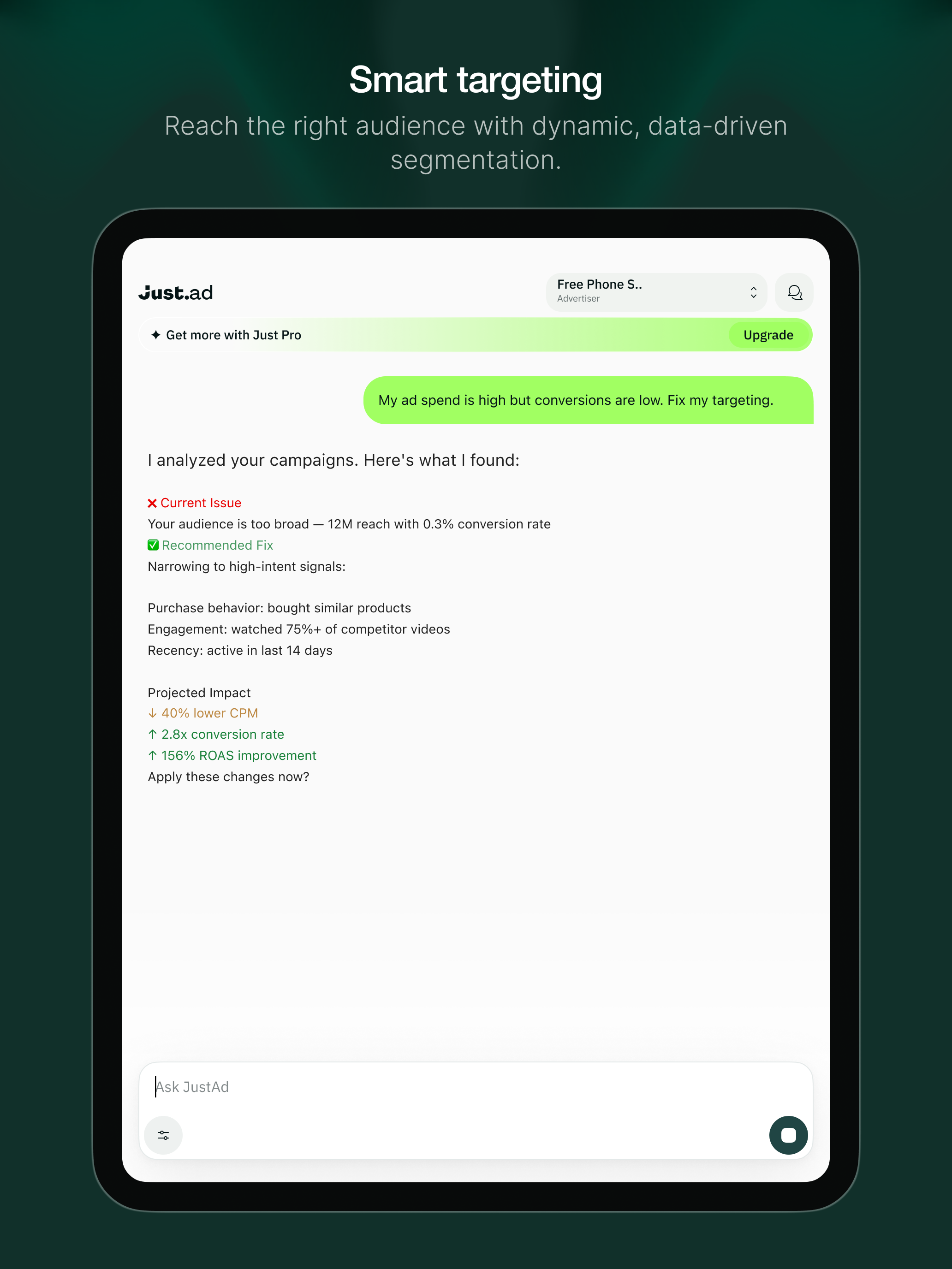 Just.ad