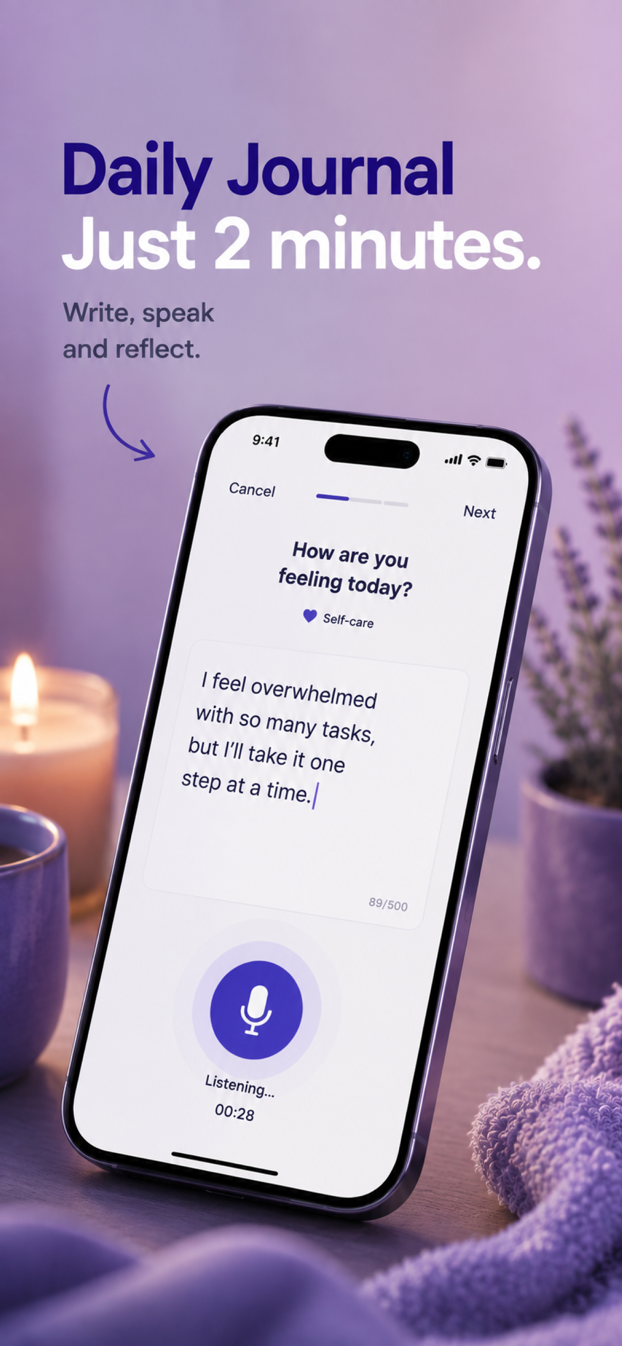 Daily Reflection: Mulu screenshot 2