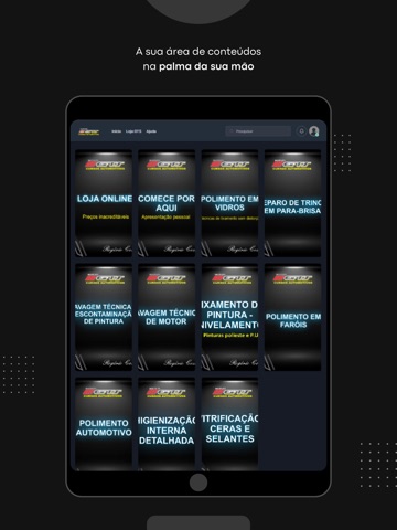 GTS CURSOS AUTOMOTIVOS iPad screenshot
