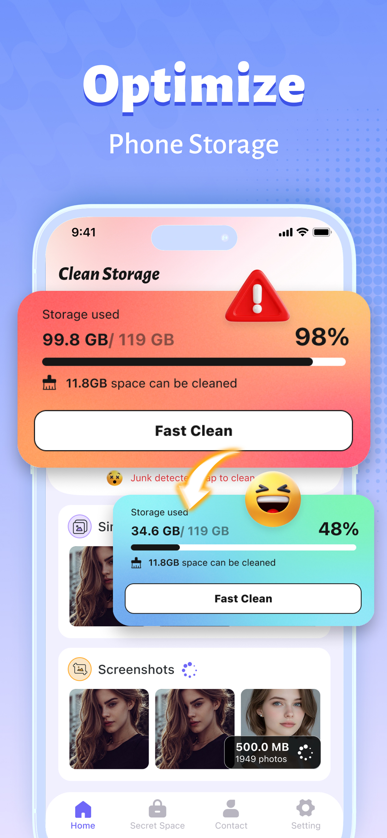 Cleanup Phone:Storage Cleaner